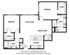 B3A floor plan B3A floor plan at Windsor Metro West, TX, 75024